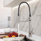 15598QT Magnetic Pull-Down Kitchen Faucet – Brushed Nickel