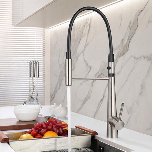 15598QT Magnetic Pull-Down Kitchen Faucet – Brushed Nickel