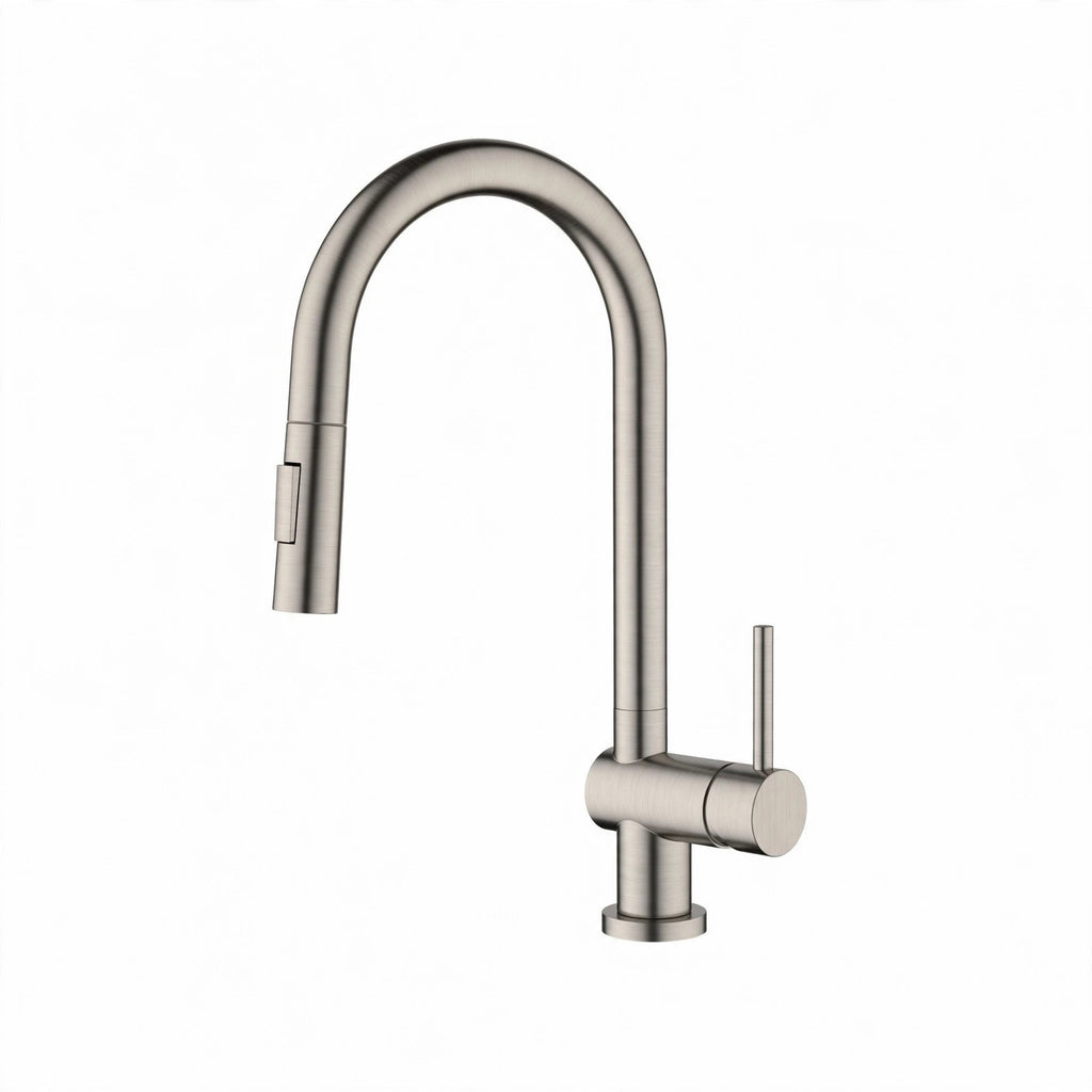 1508Q Pull-Down Kitchen Faucet – Brushed Nickel