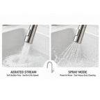 1508Q Pull-Down Kitchen Faucet – Brushed Nickel